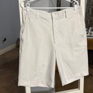 Men's White Golf Shorts FJ size 34 waist